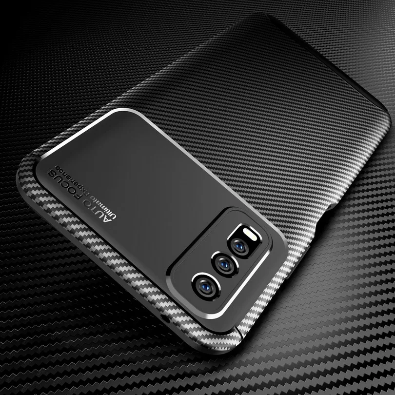 Lüks Telefon VİVO için kılıf Y70S kılıfı X50 Pro Yumuşak Silikon Coque Kapak için VİVO X50M Realme için X3 Süper Zoom Fundas İQOO Z1