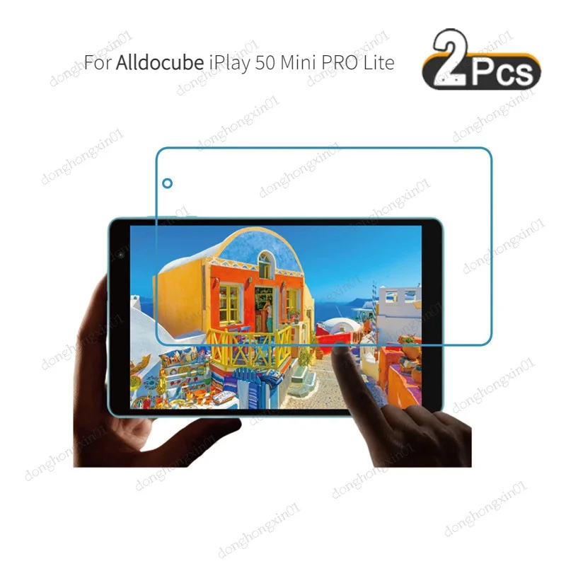 2 Paket HD Çizilmeye Dayanıklı Ekran Koruyucu Temperli Cam Alldocube iPlay 50 Mini PRO Lite Tablet 8.4 inç koruyucu film