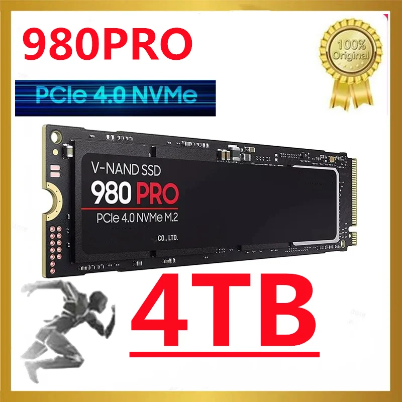 2024 Yeni Orijinal SSD 980 PRO 1TB 2TB 4TB Dahili SSD M2 2280 PCIe Gen 4. 0X4 NVMe M. 2 1.3 c 250 500 MZ-V8V250B için PS5