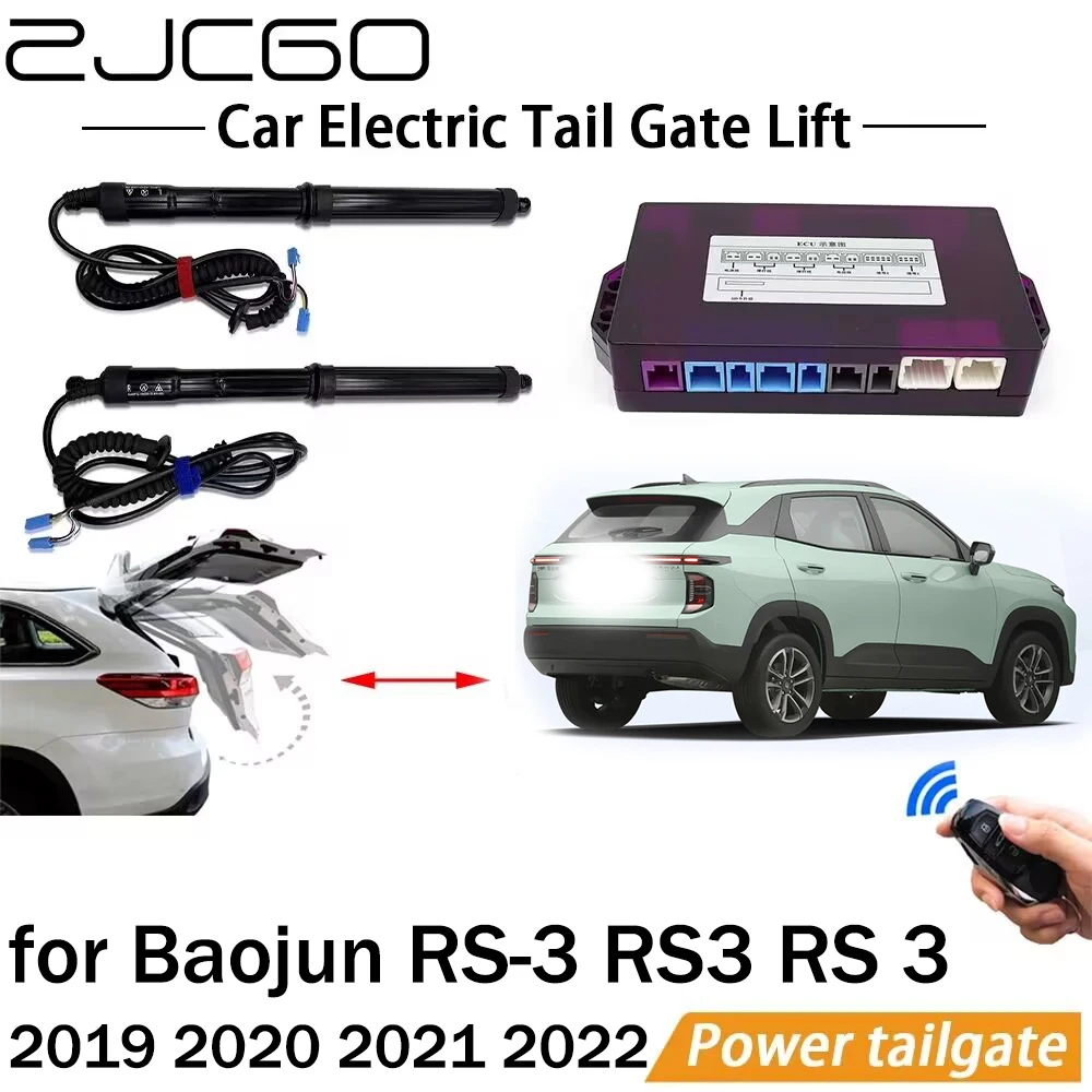 Araba Elektrikli Kuyruk Kapısı Asansör Sistemi Güç Bagaj Kapağı Kiti Otomatik Otomatik Bagaj Kapağı Açacağı Baojun RS - 3 RS3 RS 3 2019~2022