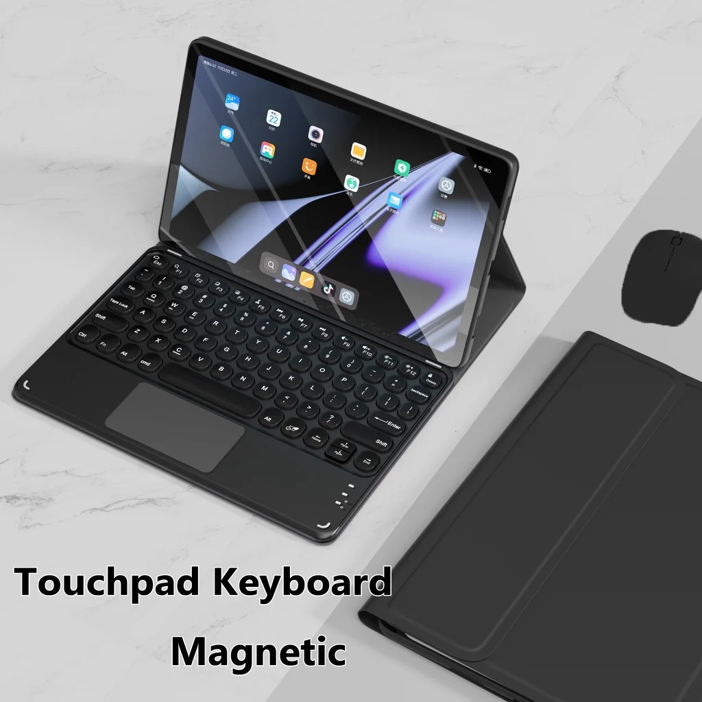 Ayrılabilir Kılıf Onur Pad için X9 2023 11.5 inç V6 V7 10. 4X8 10.1 2022 Pro X8 Lite 9.7 Tablet V7 Pro V8 11 Trackpad Klavye