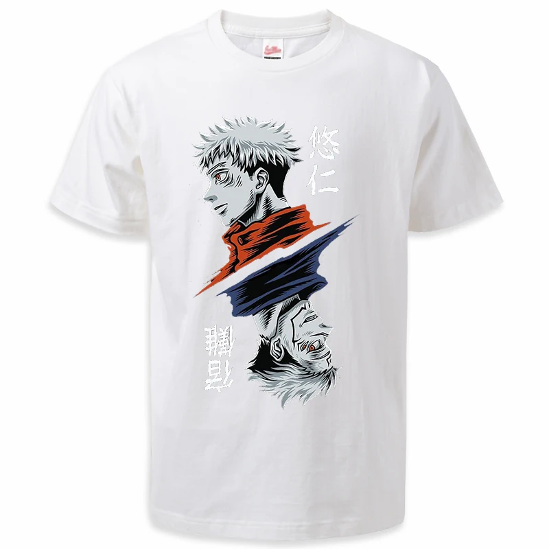 Jujutsu Kaisen 2023 Sıcak Yaz Anime Tişörtleri Erkekler Kadınlar Gojo Satoru Grafik Tshirt Yeni bol tişört Klasik Camisa Masculina