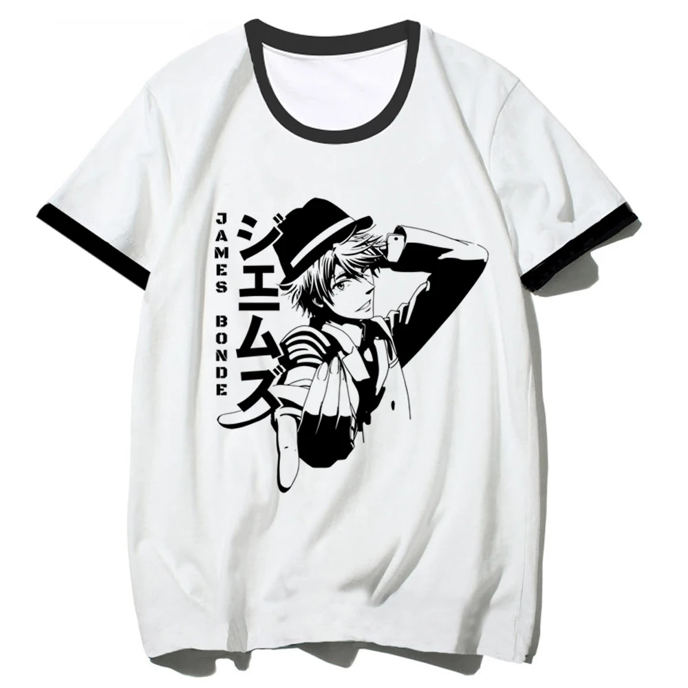 Moriarty Patriot üst kadın yaz t shirt manga Japon giyim