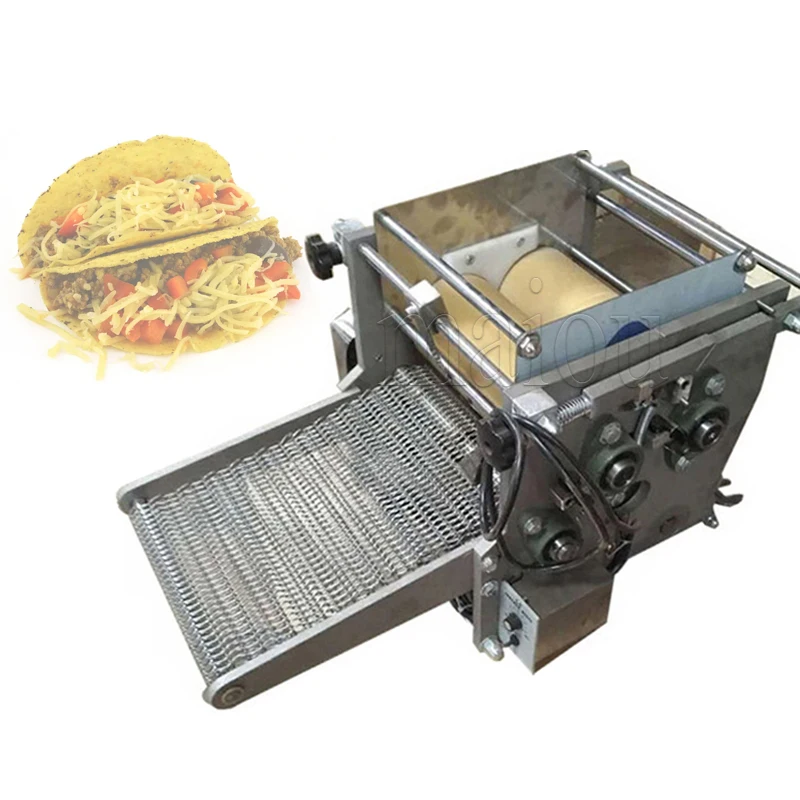 Otomatik Tortilla Yapma Makinesi Ticari Mısır Meksika Tortilla Makinesi Mısır Taro Yapma Makinesi
