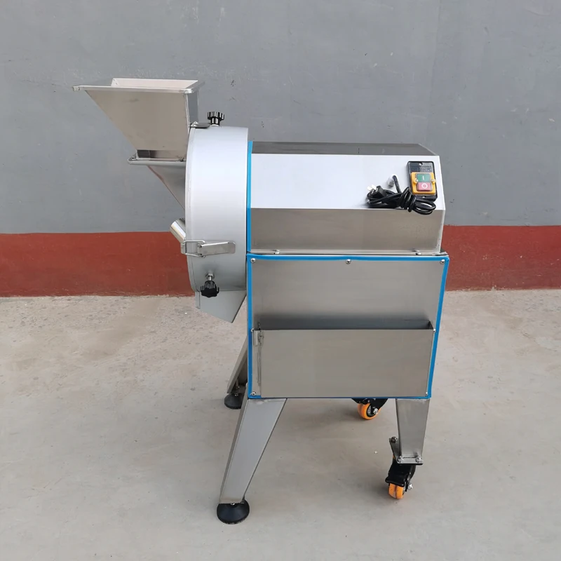 Ticari Endüstriyel Elektrikli Patates kesme makinesi Sebze Kesici Kıyıcı Soğan Kesme Makinası