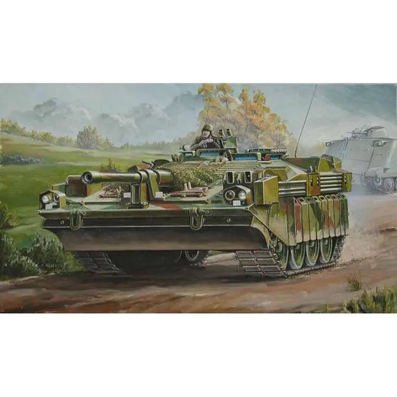 Trompetçi 00310 1/35 İsveç Strv 103C MBT Ölçekli model seti